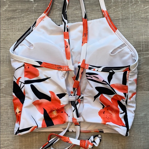 Floral tie back bikini - Picture 5 of 9